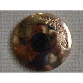 Кнопка декоративная 25 мм №6 золото (1000 штук)