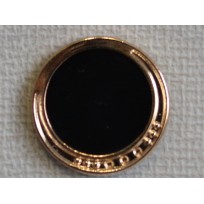 Кнопка декоративная 25 мм №20 золото (1000 штук)