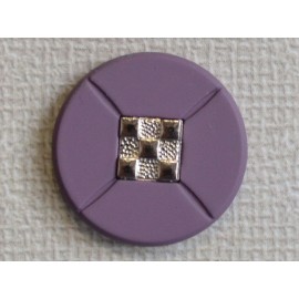 Кнопка декоративная 25 мм №23  никель (1000 штук)