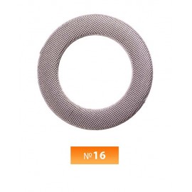 Кольцо пластиковое №16 блек никель 3 см (250 штук)