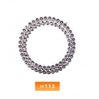 Кольцо пластиковое №113 никель 3 см (250 штук)