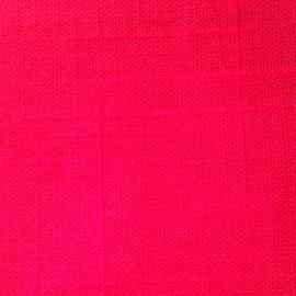 Ткань лен красный (метр )