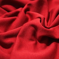 Ткань трикотаж джерси красный (метр )