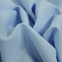 Ткань трикотаж креп-дайвинг голубой (метр )