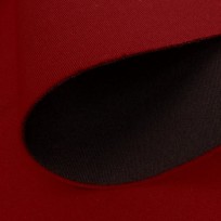 Ткань трикотаж неопрен двусторонний красный+черный (метр )