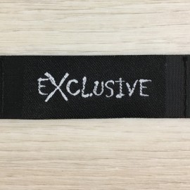 Этикетка тканная (жаккардовая) 30мм Exlusive Style (1000 штук)