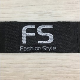 Этикетка тканная (жаккардовая) 30мм Fashion Style (1000 штук)