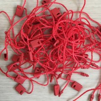 Крепеж-пломба для этикеток ручной красный (1000 штук)