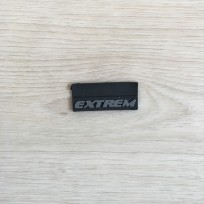 Этикетка силиконовая Extrem 3смх1,5см под заказ (100 штук)
