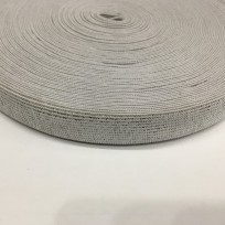 Резинка 20мм серебро белый (25 метров)