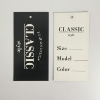 Этикетка картонная 5х10см Classik Style design (1000 штук)